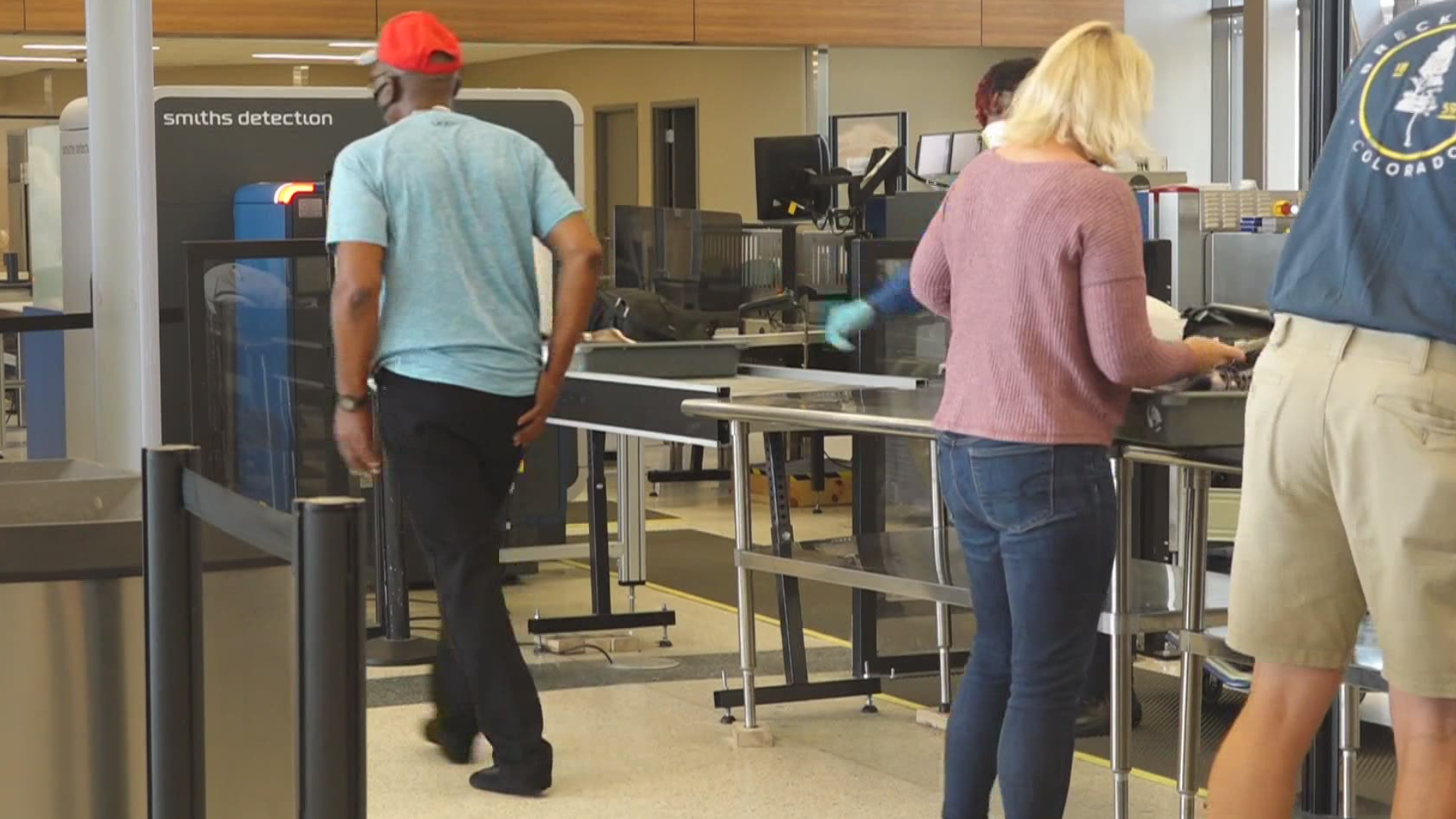 The airport is expecting to see an uptick in people traveling in the next few months.