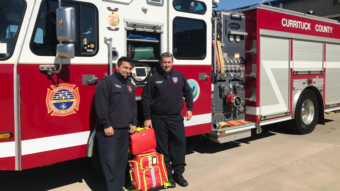 Currituck County fire engine receives paramedic designation, life