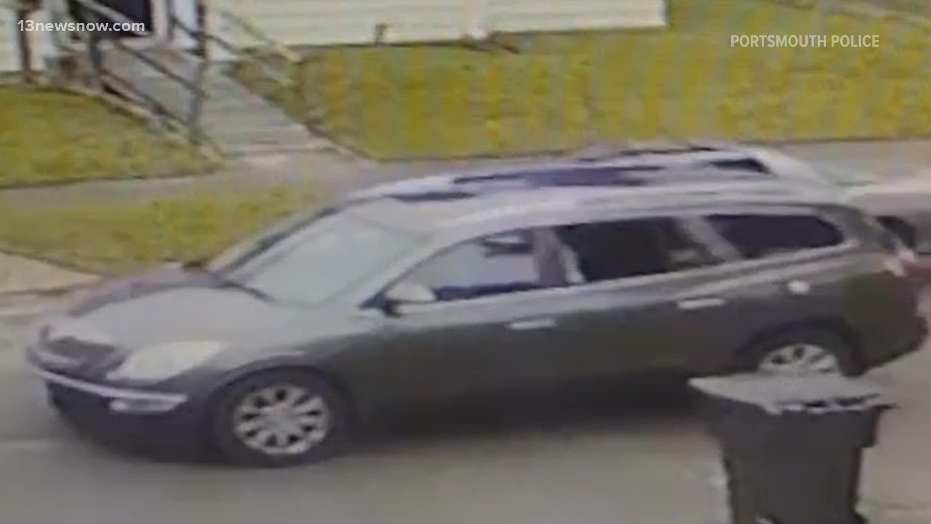 Detectives believe the suspect vehicle is a 2008-2012 Buick Enclave with an aftermarket gas cap and unknown tags.