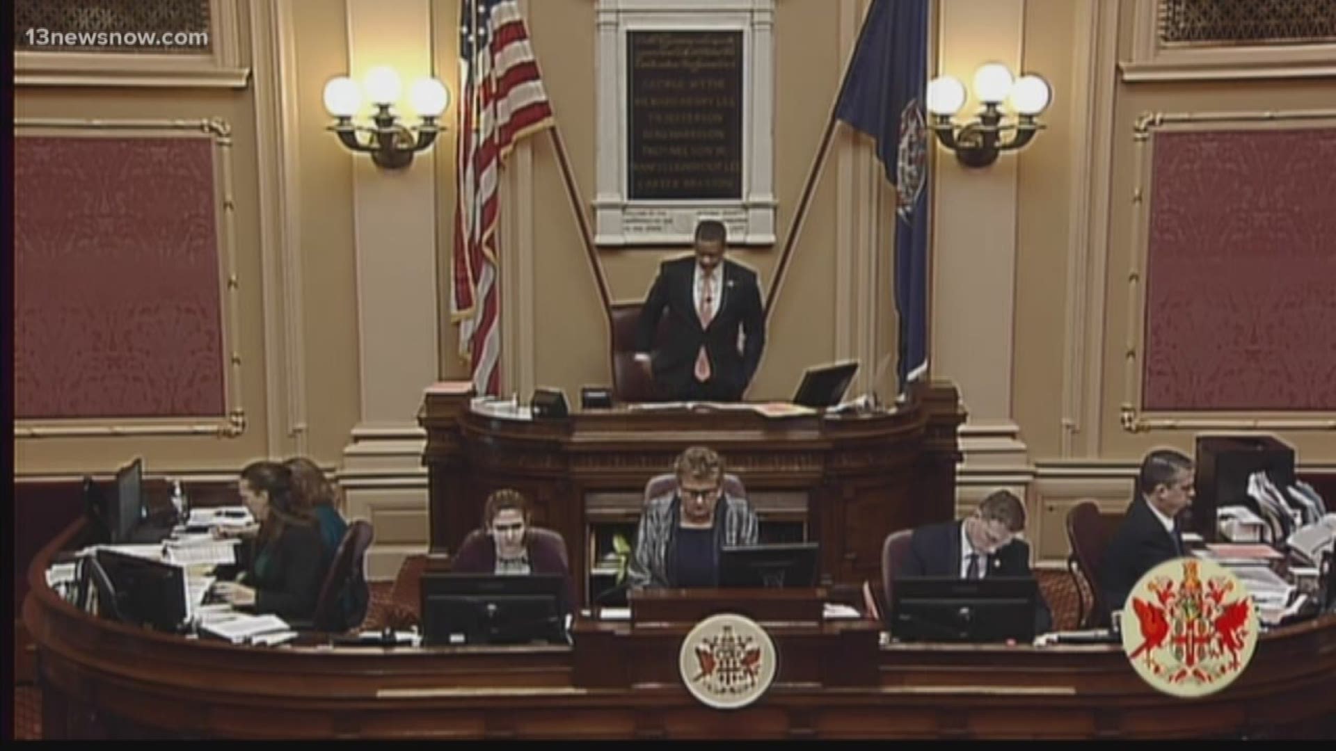 In a 21-19 vote, the guns-in-churches bill passed the Virginia Senate.