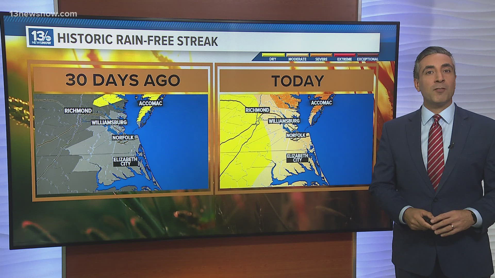 Chief meteorologist Tim Pandajis explains why the moderate drought we find ourselves in, even after last night's rain, could be much worse.