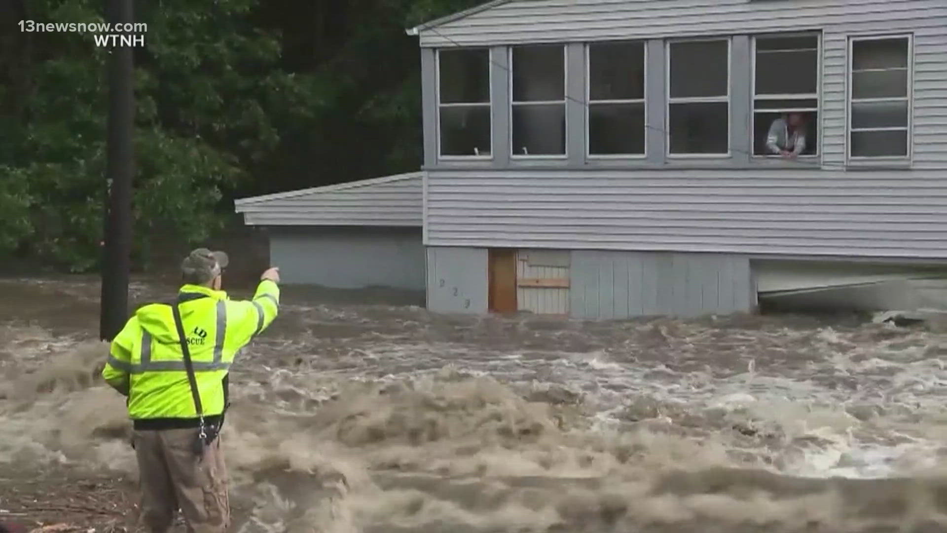 Extreme weather slams the East Coast, bringing dangerous flooding, mudslides and destruction to multiple states.