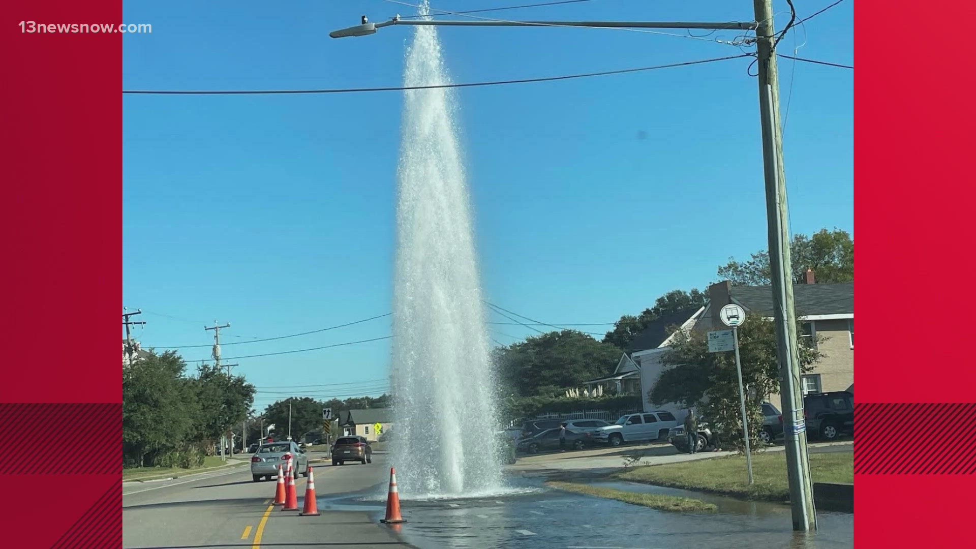 It happened near 2nd Bay Avenue on Monday afternoon.