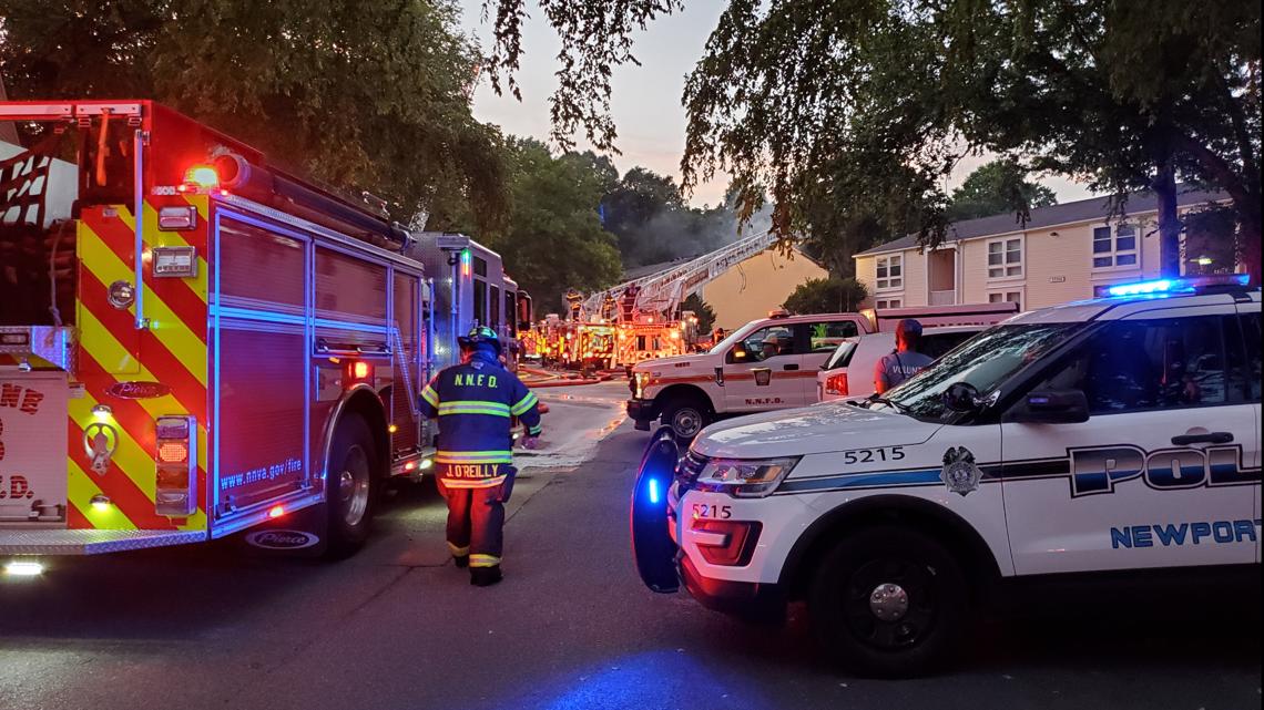 Newport News multi-unit apartment heavily damaged in fire | 13newsnow.com