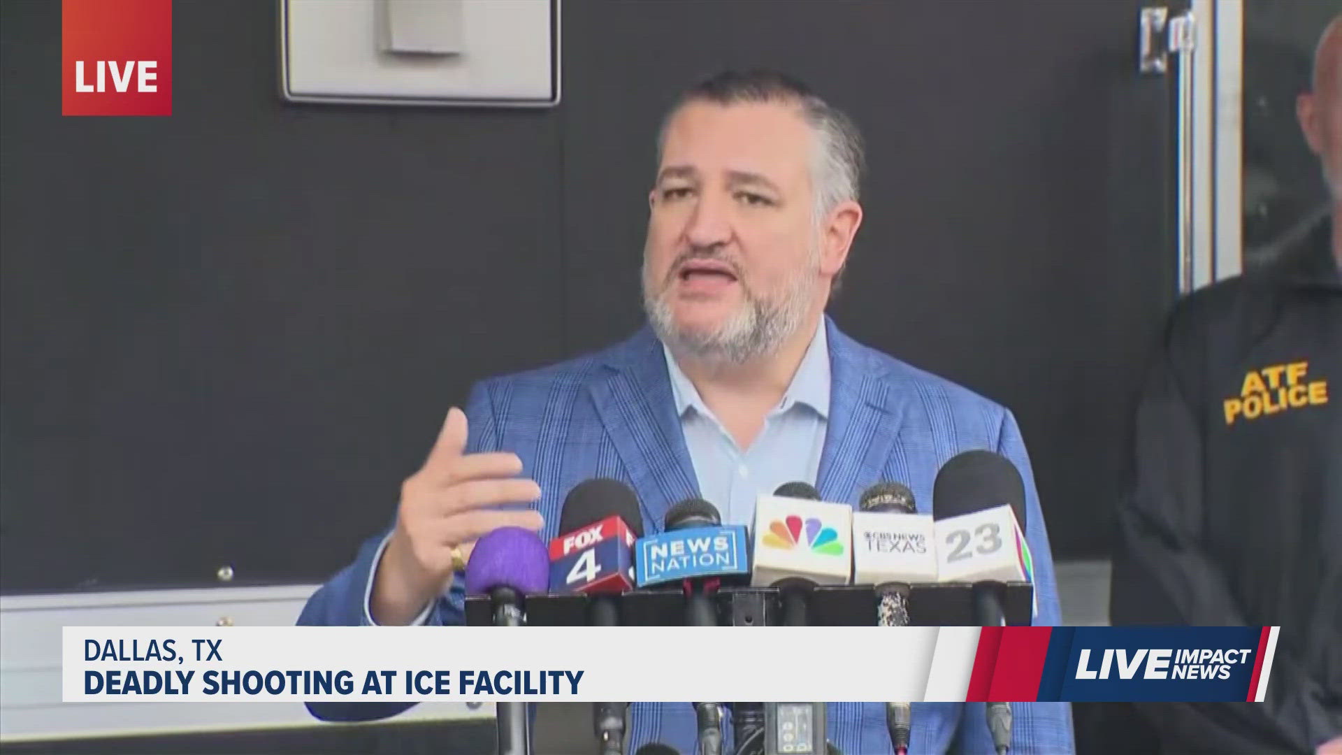 Officials give update after shooting at Dallas ICE facility | 13newsnow.com
