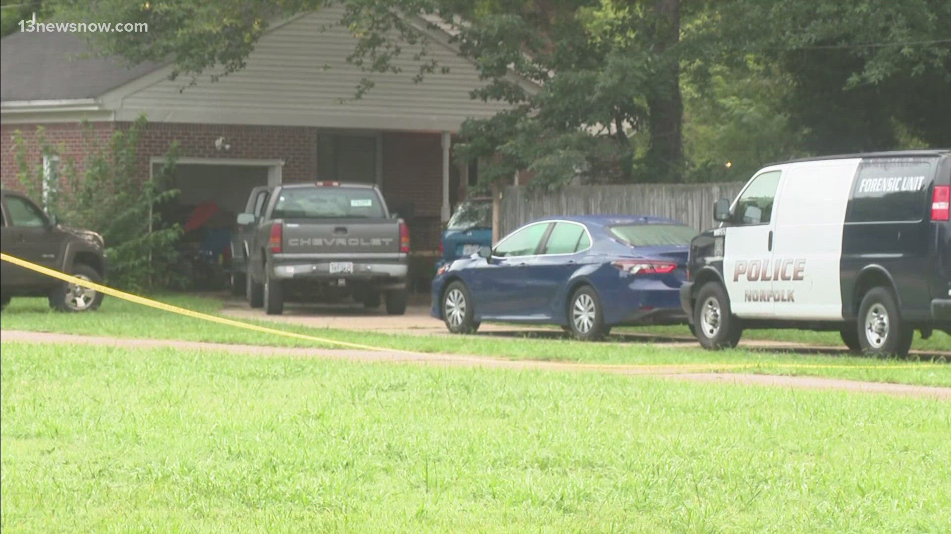 Officers were called to the 4800 block of Kennebeck Avenue at around 2:40 a.m.