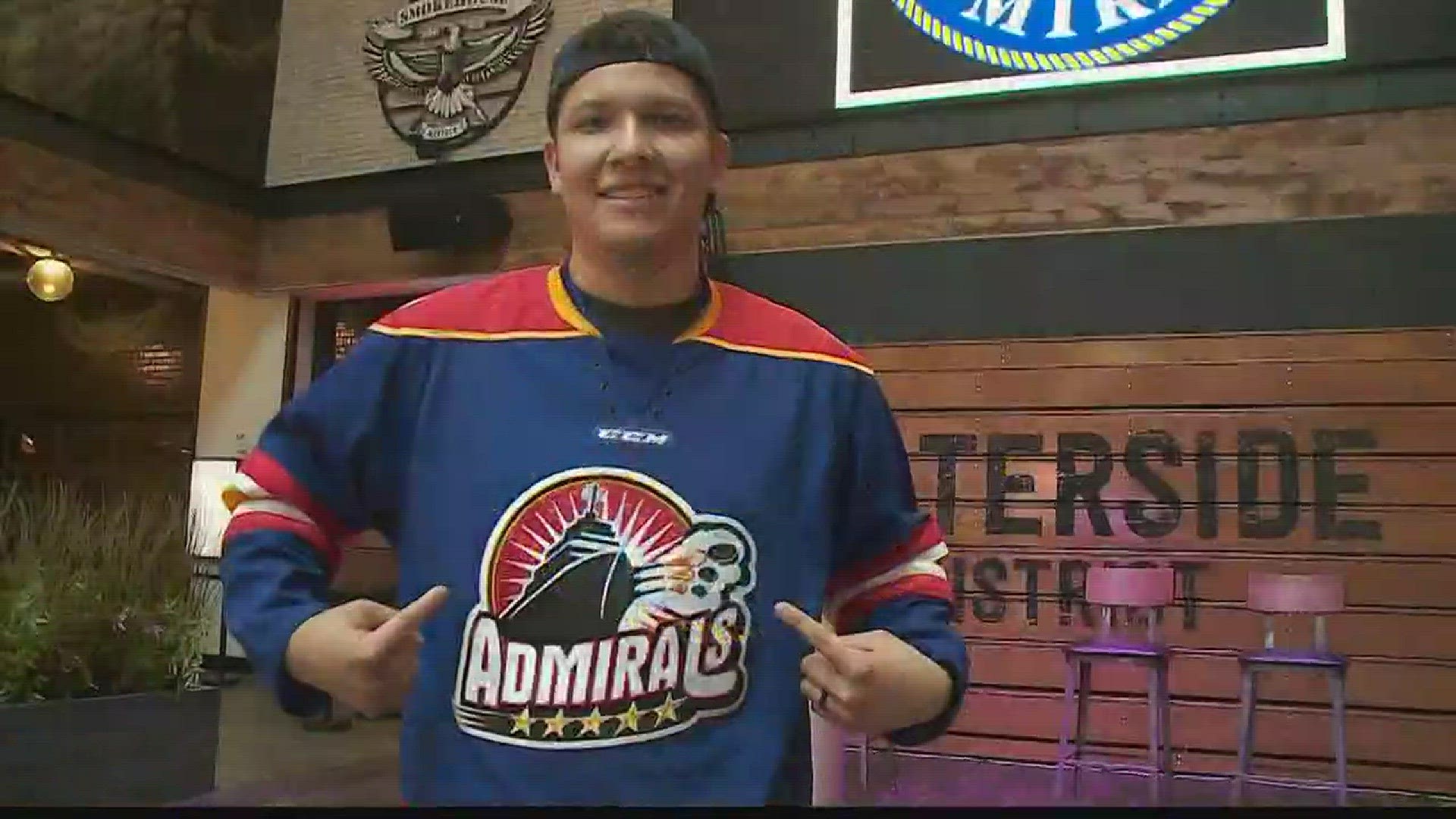 The Norfolk Admirals unveiled the team's new logo on June 1, 2017.