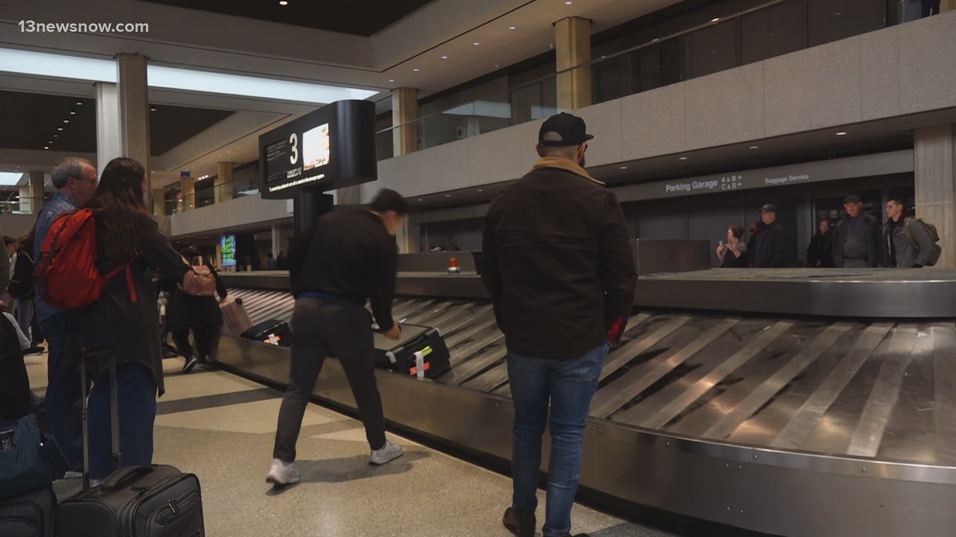 Norfolk International is one of the three airports that will receive nearly $15 million for improvements in traffic flow in and out of the main terminal area.