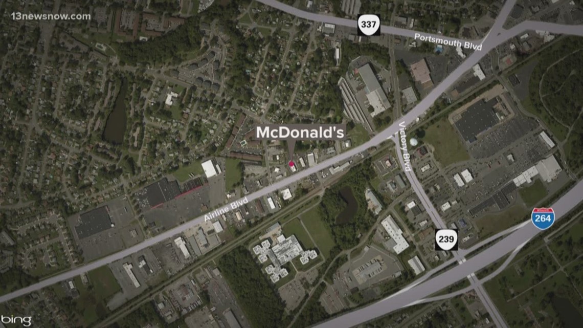 Police investigating armed robbery at a McDonald's in 