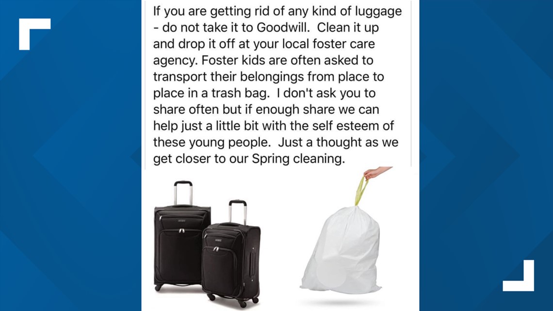 No More Trash Bags for 30,000 Kids in Foster Care - GlobalGiving