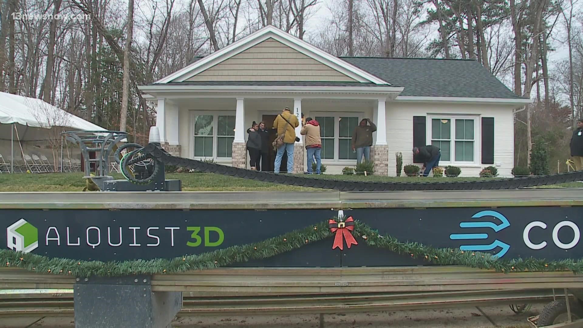 Officials said it's the first home of its kind on the East Coast.