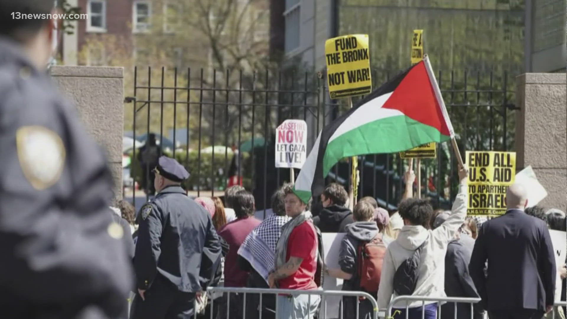 The wave of pro-Palestinian protests at universities across the country is growing and there are many instances of police clashing with those protesters.