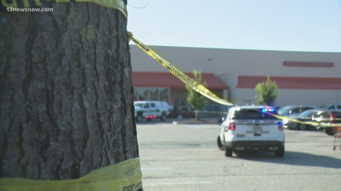 A woman was hit and killed in a Norfolk Home Depot parking lot