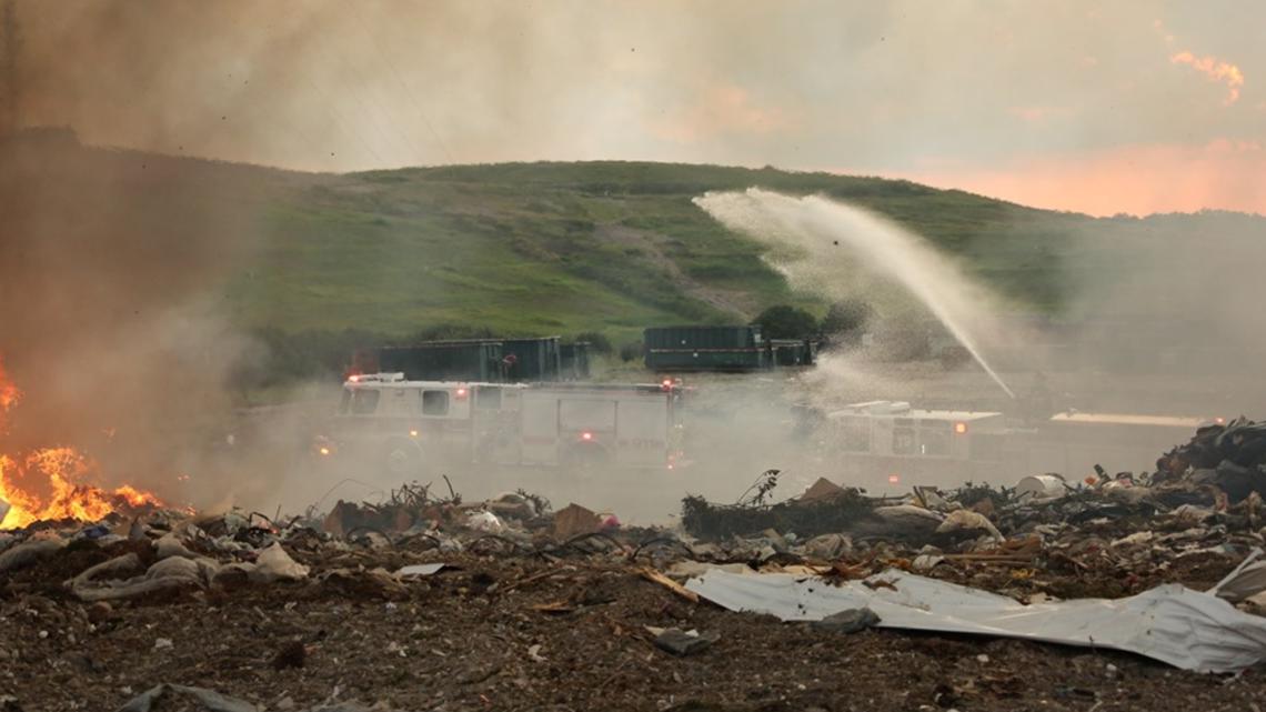 Crews put out fire at Virginia Beach Landfill