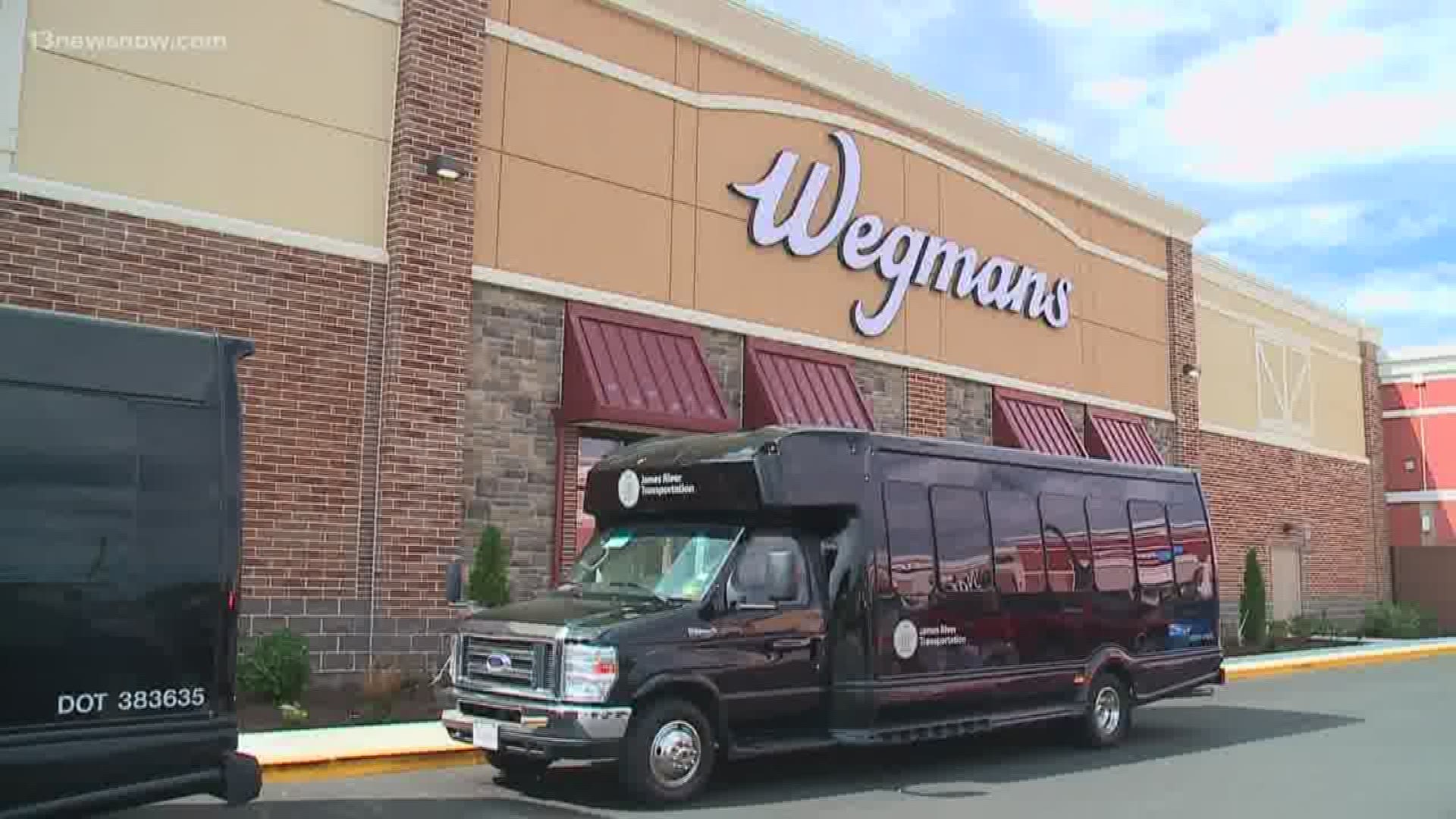 After months of anticipation, Wegmans opened its store in the Town Center area of Virginia Beach. Plenty of people were there to shop on the first day.