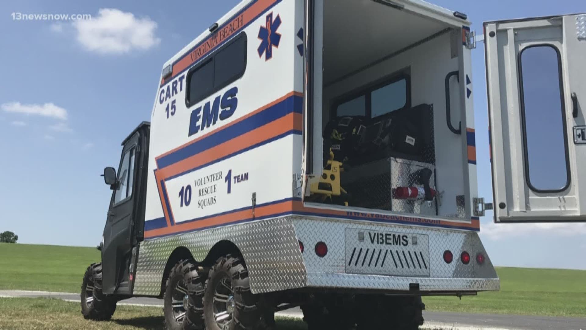 “There is much more of a focus on this one because we have much more talent coming in. It’s internationally known entertainers coming in,” said Bruce Nedelka, of the Virginia Beach Department of Emergency Medical Services.