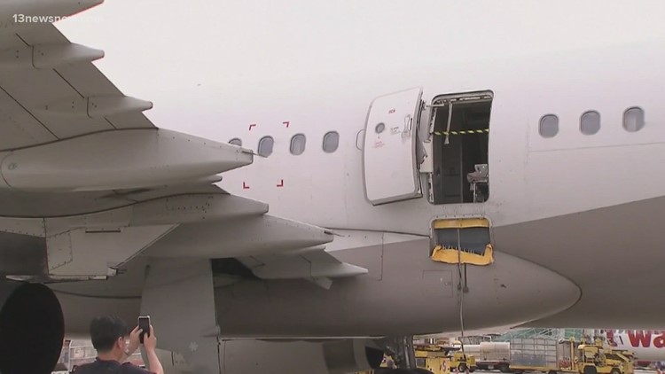 Passenger opens plane door in mid-flight