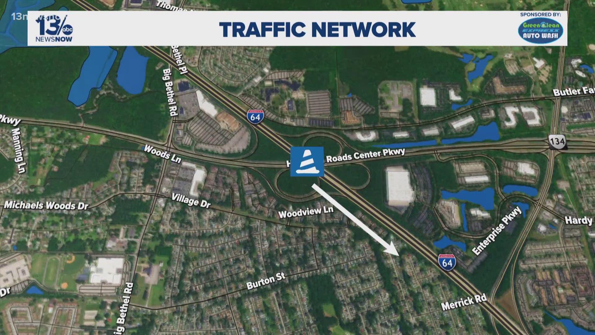 A traffic shift on Interstate 64 near the Hampton/Newport News city line starting this week could have an impact on your commute.