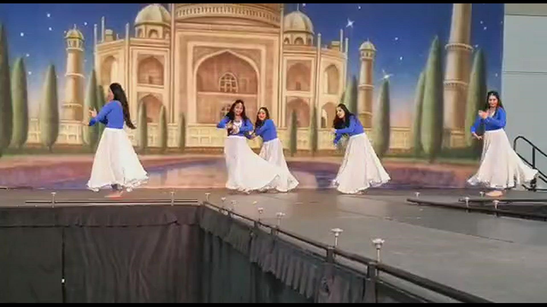 Indiafest is an annual festival in Hampton Roads that celebrates the beauty and diversity of culture. Here is a traditional Indian dance performance.