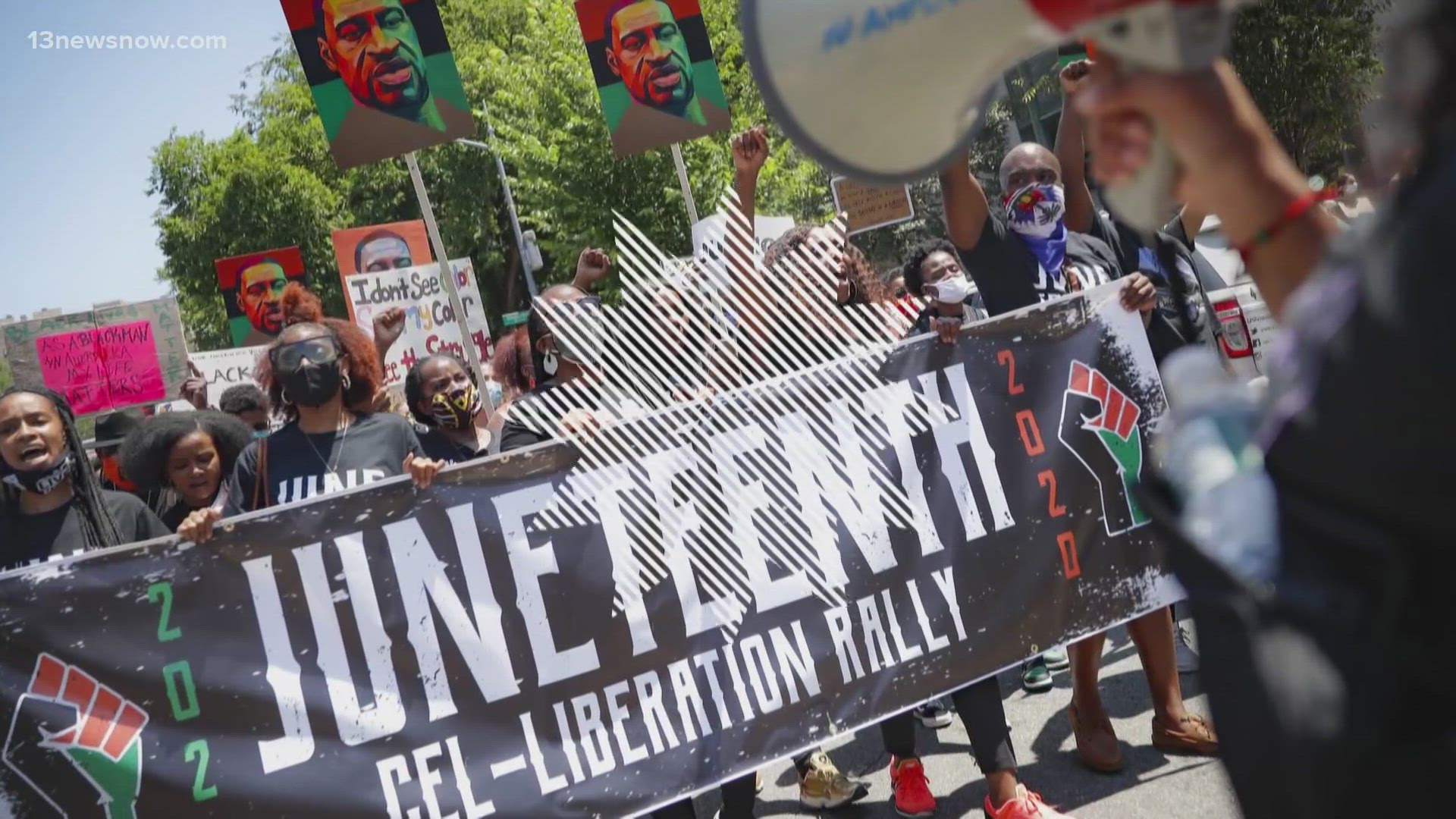 .  On Juneteenth Americans celebrate the anniversary of the day that more than 250,000 enslaved black people in Texas were free by executive decree.
