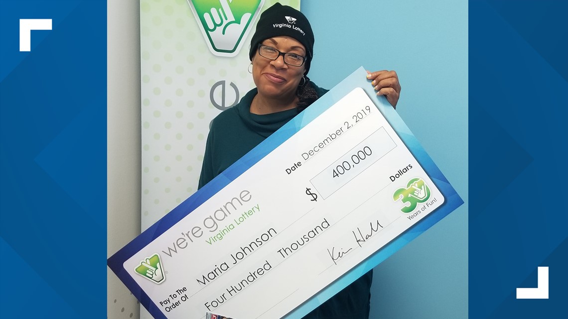 Hampton woman wins $400K from Virginia Lottery Monopoly Multiplier ...