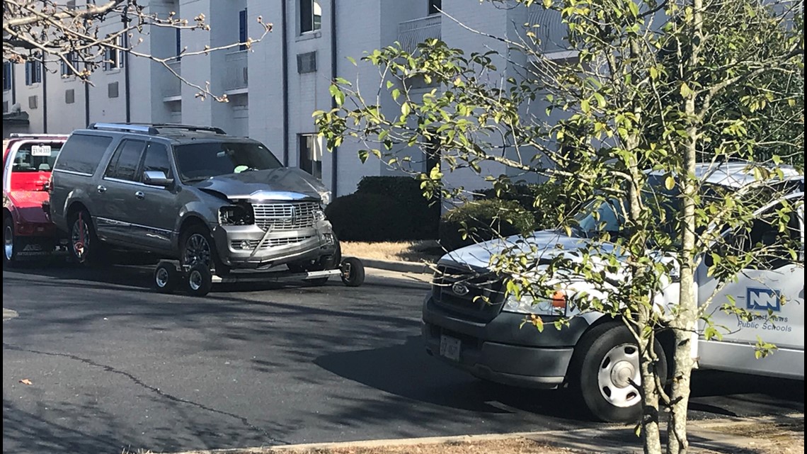 SUV crashes into Newport News school bus | 13newsnow.com