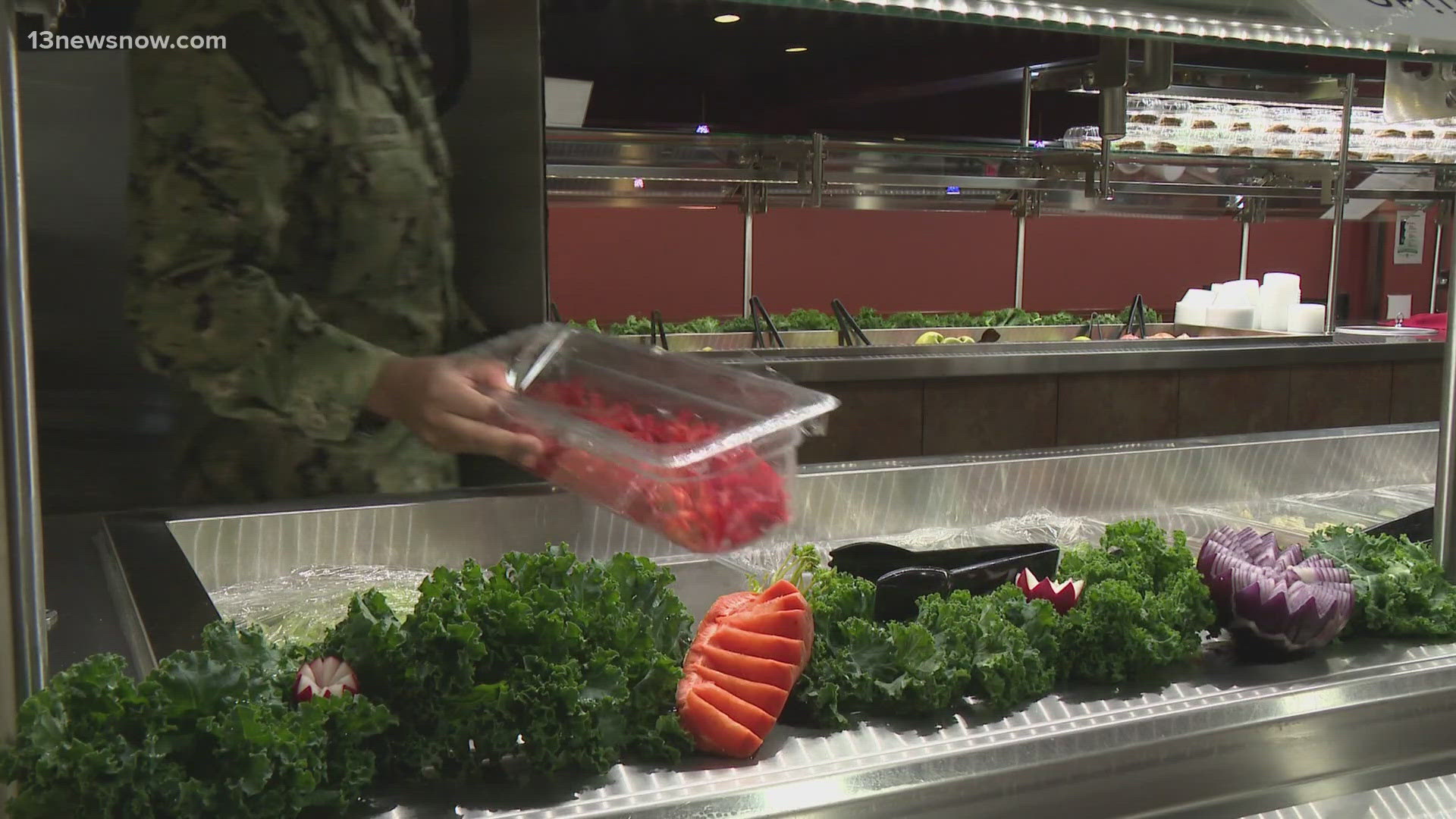 A federal watchdog is reporting problems with the military's nutrition program.