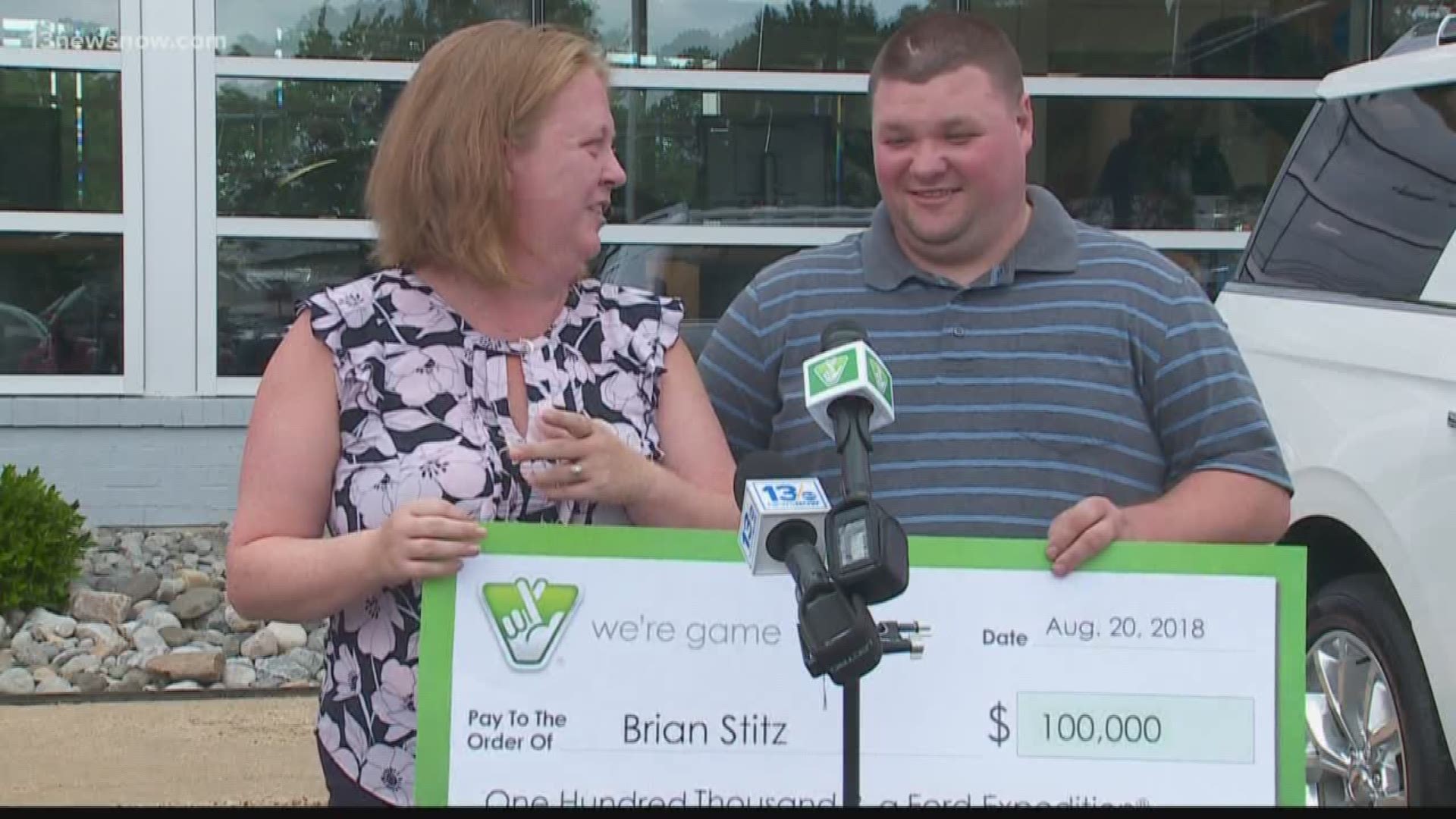 A local man just got a little bit richer after he won a lottery scratch-off game