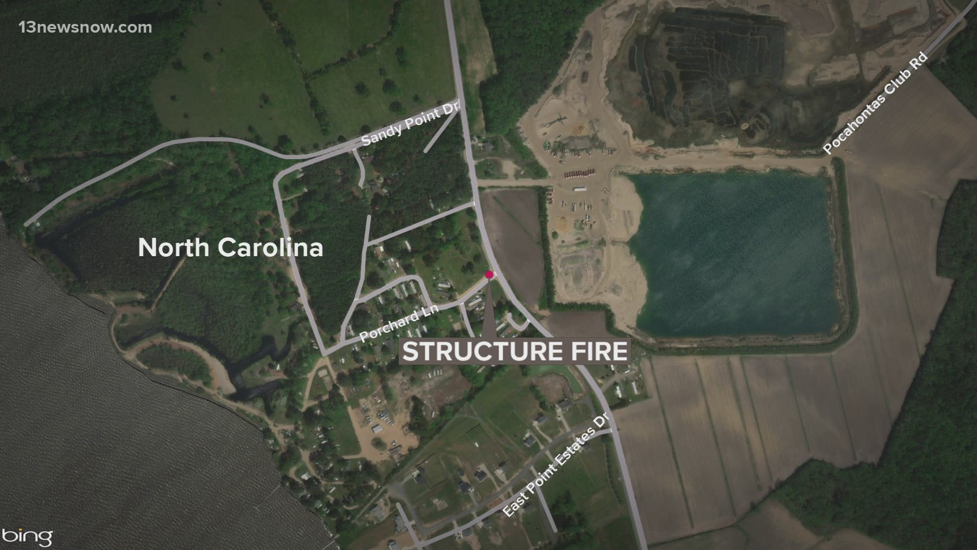 Person dead after mobile home fire in Currituck County | 13newsnow.com