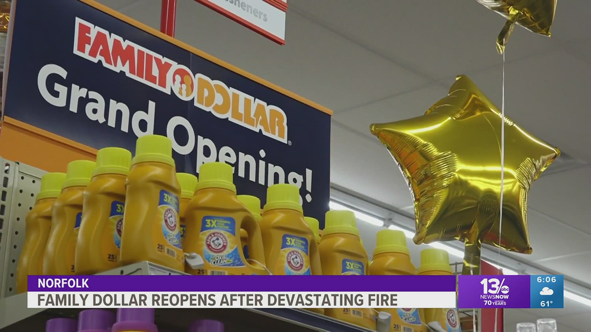 In September 2022 the Family Dollar on Church St. experienced a devastating fire. After a year of renovations, the store is finally back open.