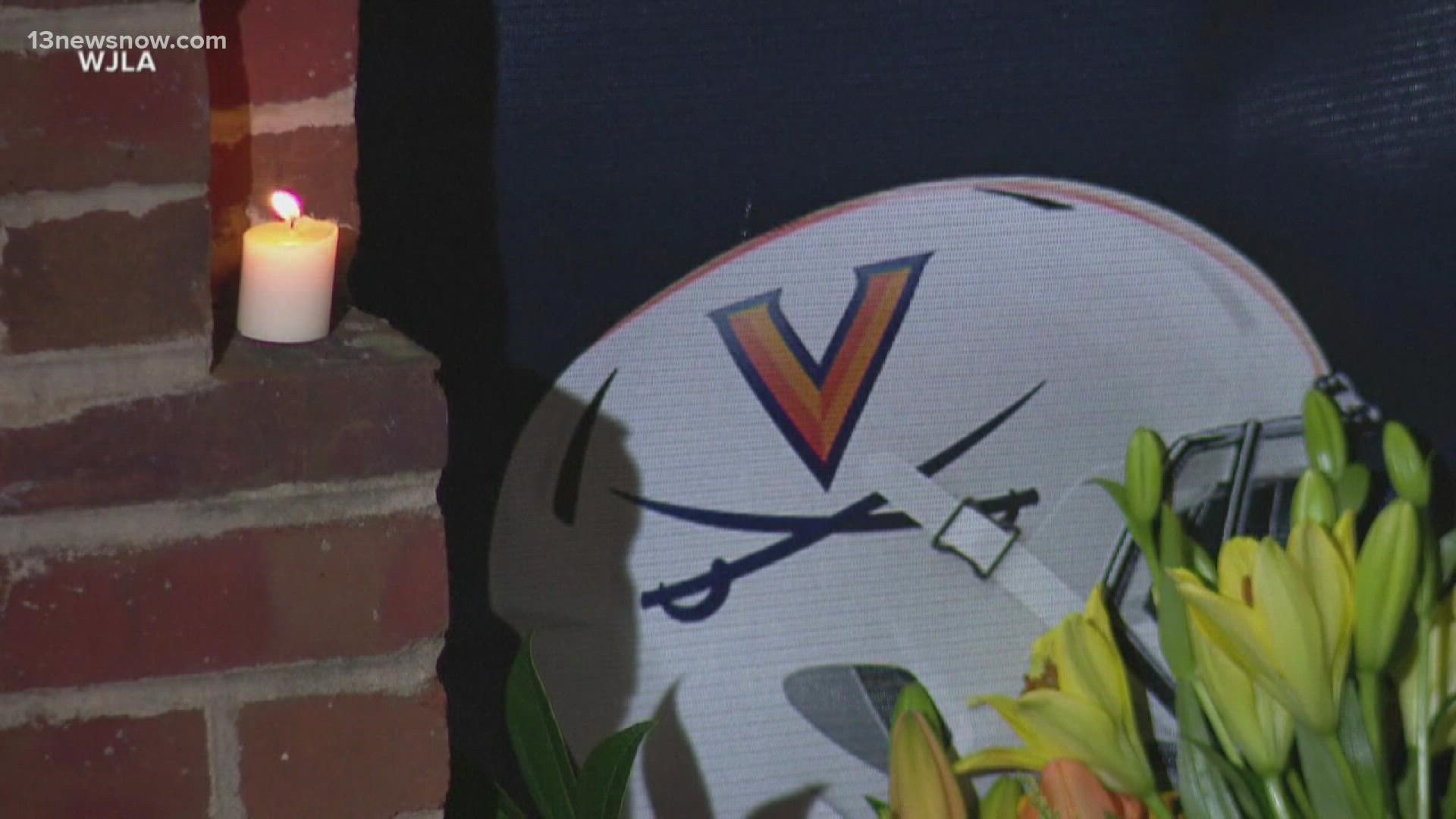 We're continuing our coverage on the aftermath of that deadly shooting on the University of Virginia grounds late Sunday night.