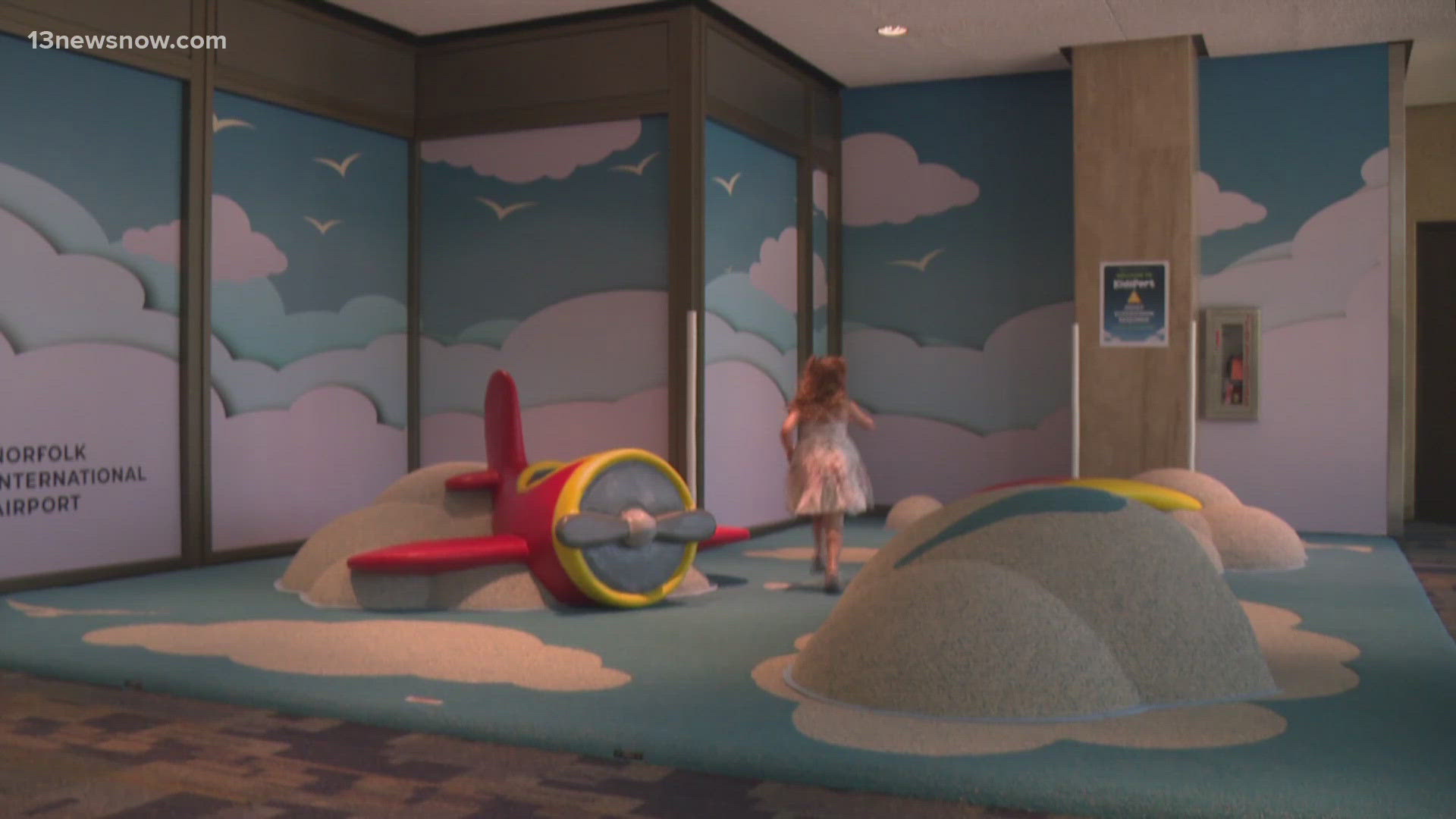 Today, Norfolk International Airport joined that list of airports that feature a fun and engaging airport play area.