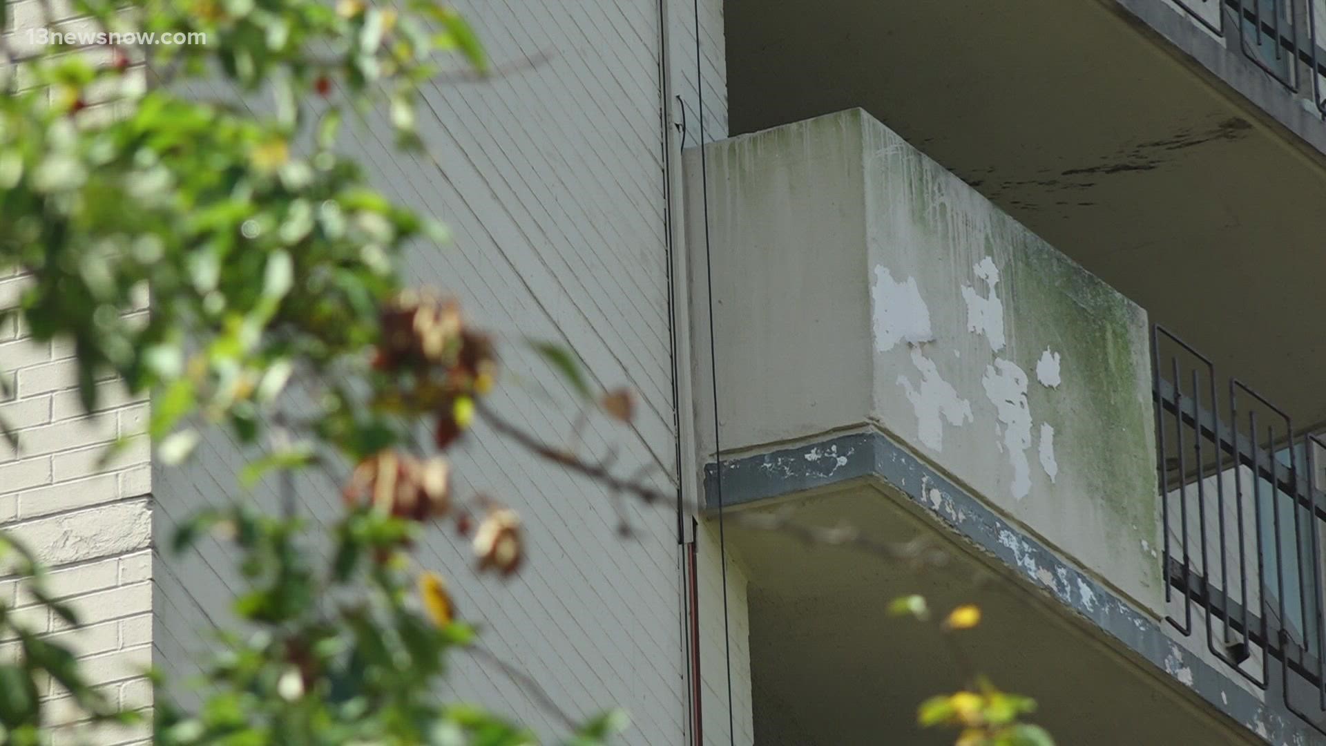 It's almost two months since safety violations forced people out of the Newport News apartment building.