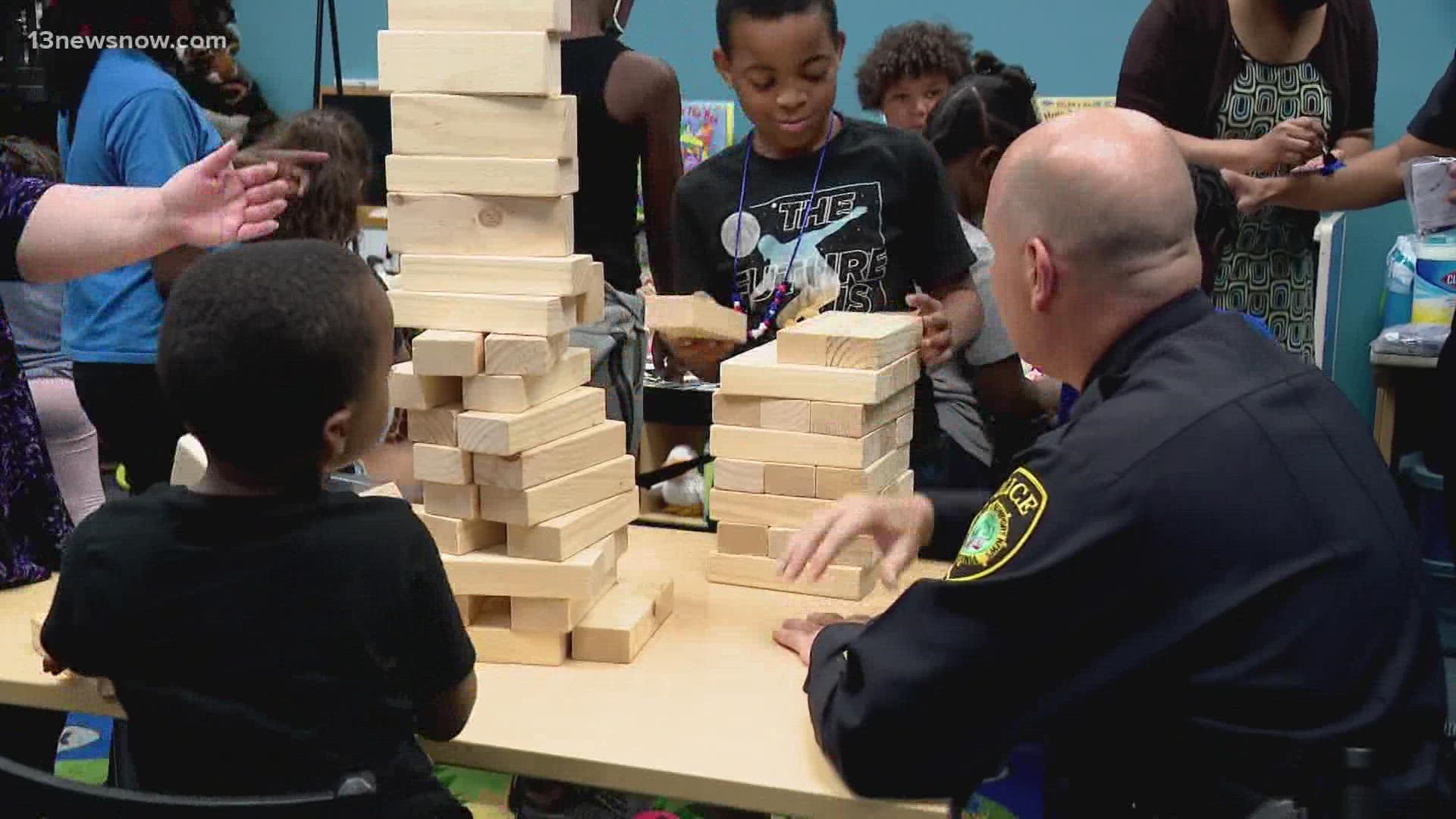 From Norfolk to Chesapeake, neighborhoods across Hampton Roads are bringing law enforcement officers and families together to celebrate positive relationships.