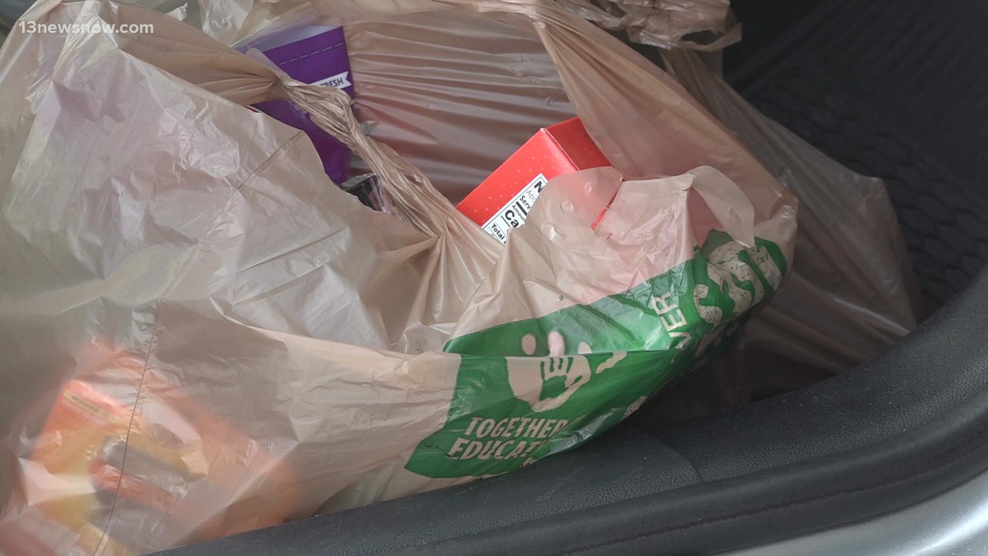 Your trip to any grocery store in Virginia Beach could cost you a bit more change.