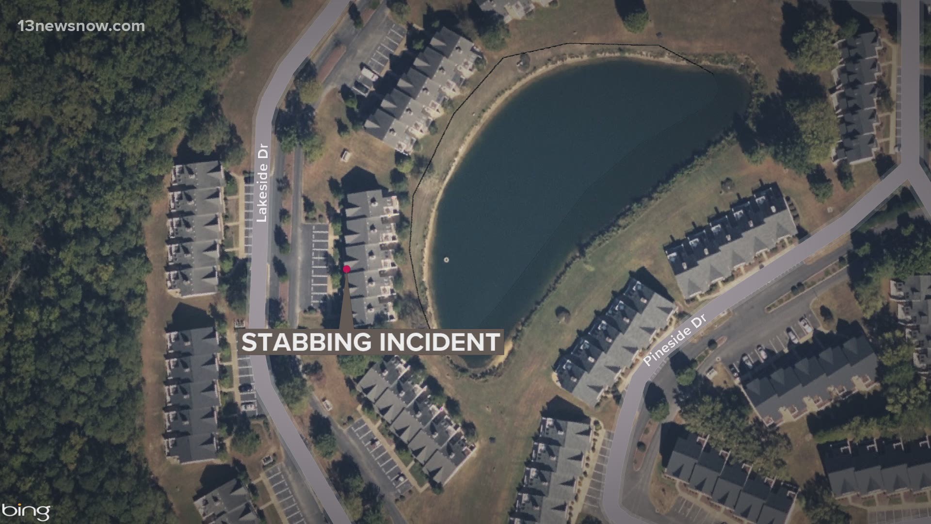 The 22-year-old Newport News man who suffered 13 stab wounds was recently released from the hospital. Another victim, who was stabbed once, refused treatment.