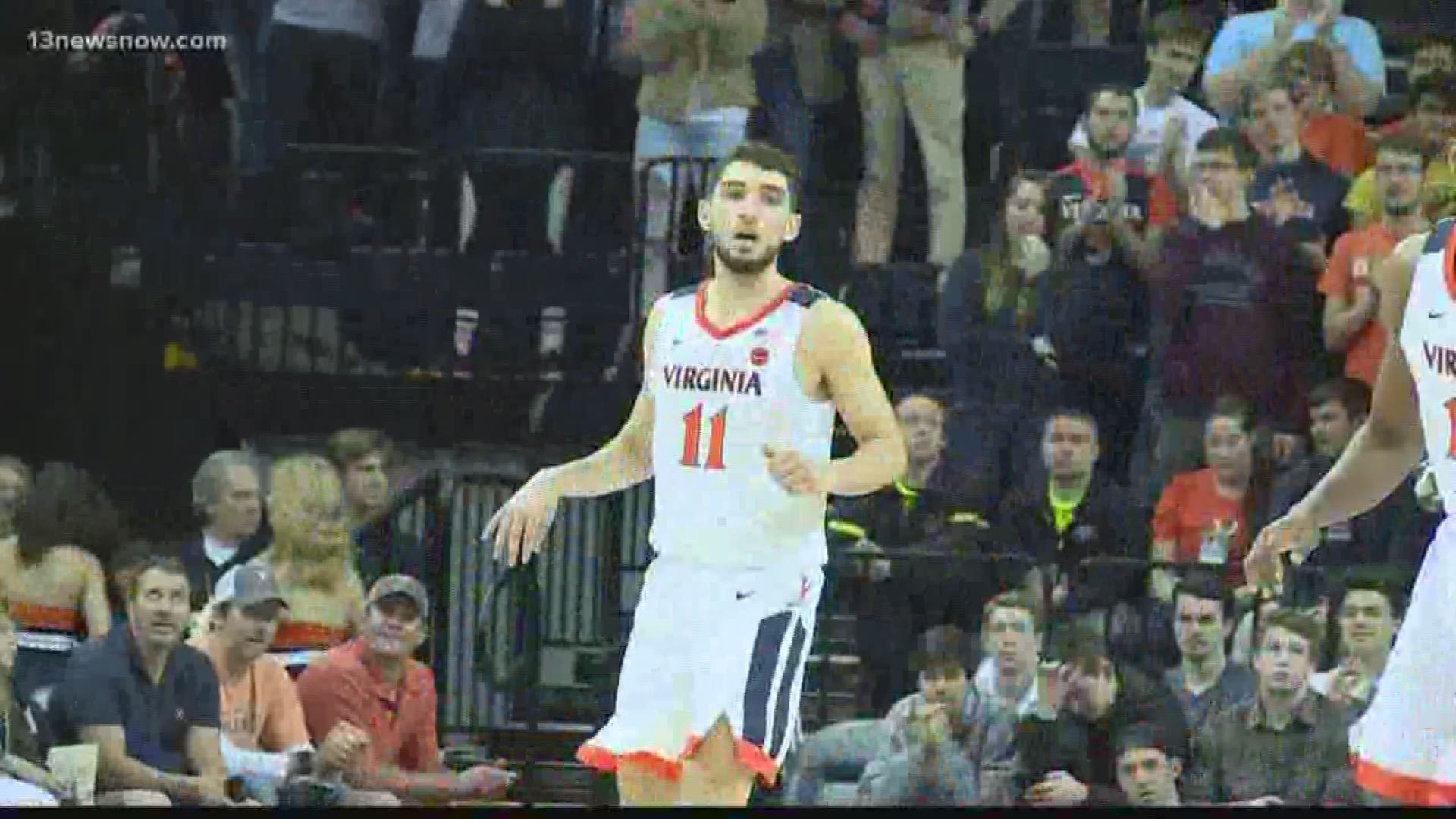 The Cavaliers got 20 points each from Kyle Guy and Ty Jerome as they won over the Colonials 76-57. UVA improves to 2-0.