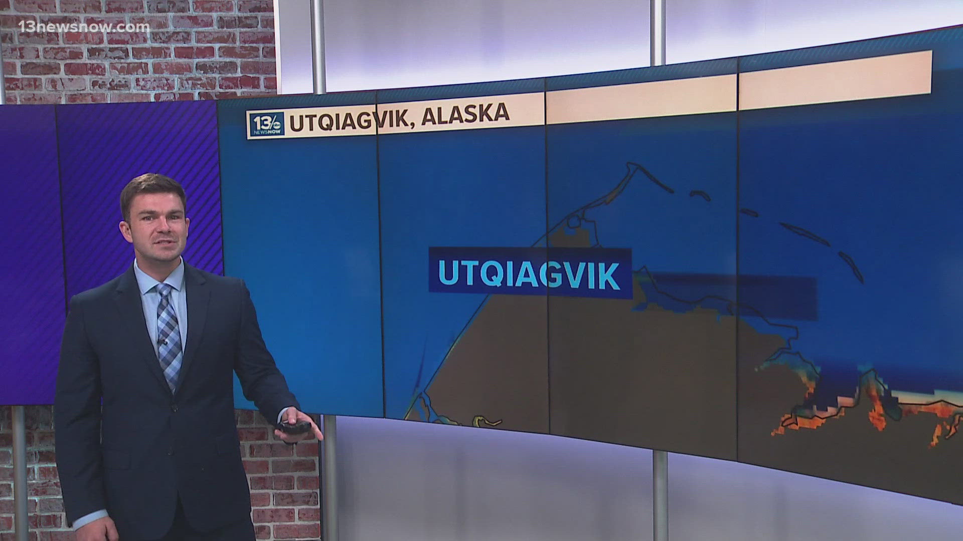 Utqiagvik, Alaska, formerly known as Barrow, is the northernmost city in the United States. Meteorologist Hunter Forst has more.