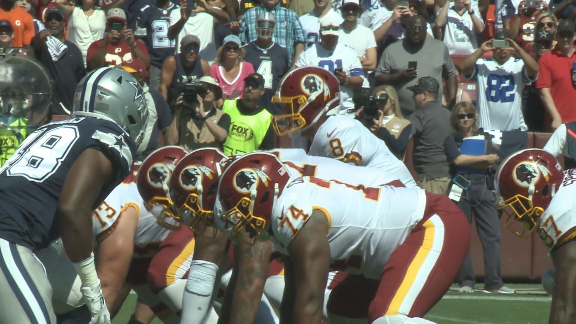 The Redskins are looking to rebound after an 0-2 start to the season.