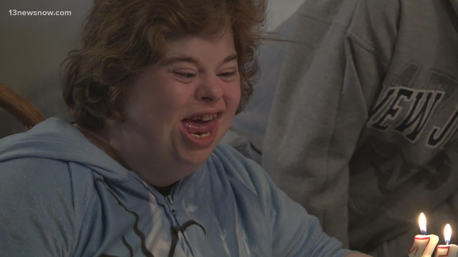 A traumatic experience has turned into a second chance for a Virginia Beach woman with down syndrome. Beki Powell just got to celebrate her 35th birthday.