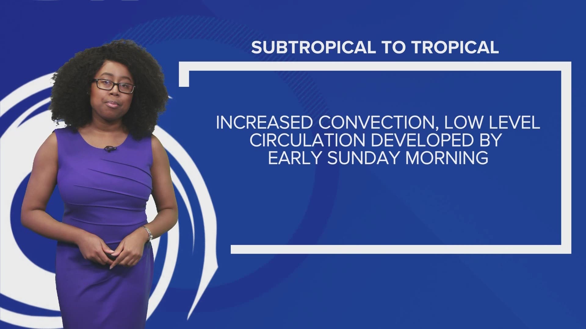 Tropics Update on May 23, 2021, from Meteorologist Rachael Peart.