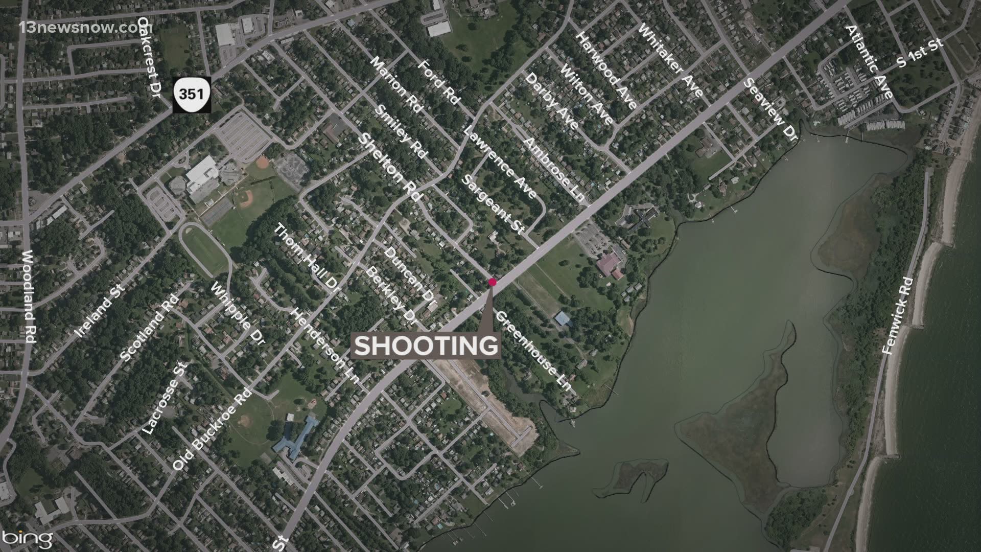 Hampton police said a 31-year-old man died after being shot inside a house located in the first block of Shelton Road.