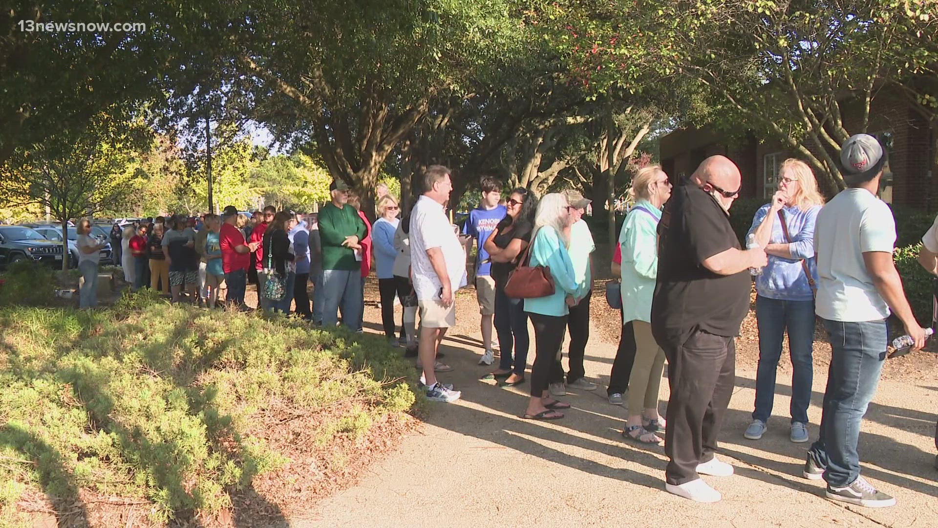 Saturday is the last day in Virginia and North Carolina to vote early in person.