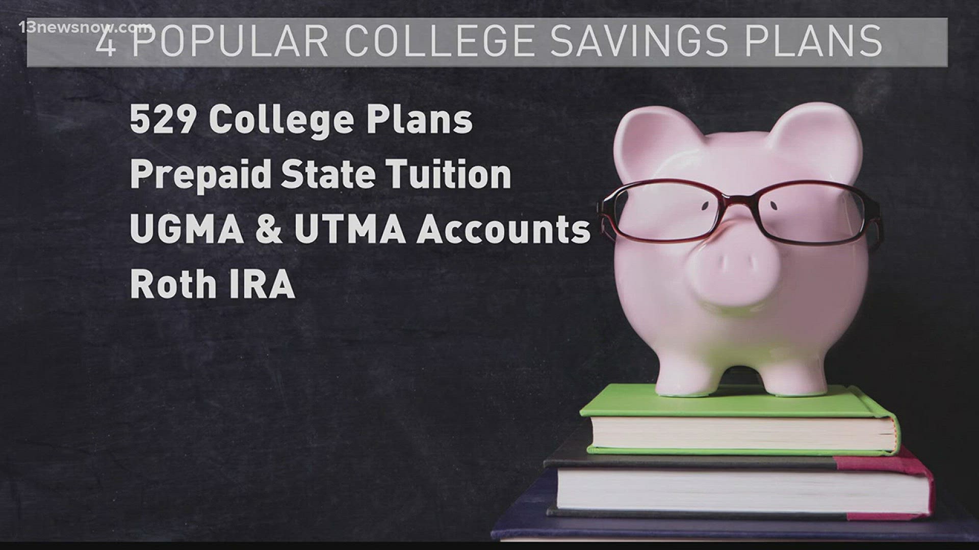 Lucy Bustamante has four popular ways to save for college.