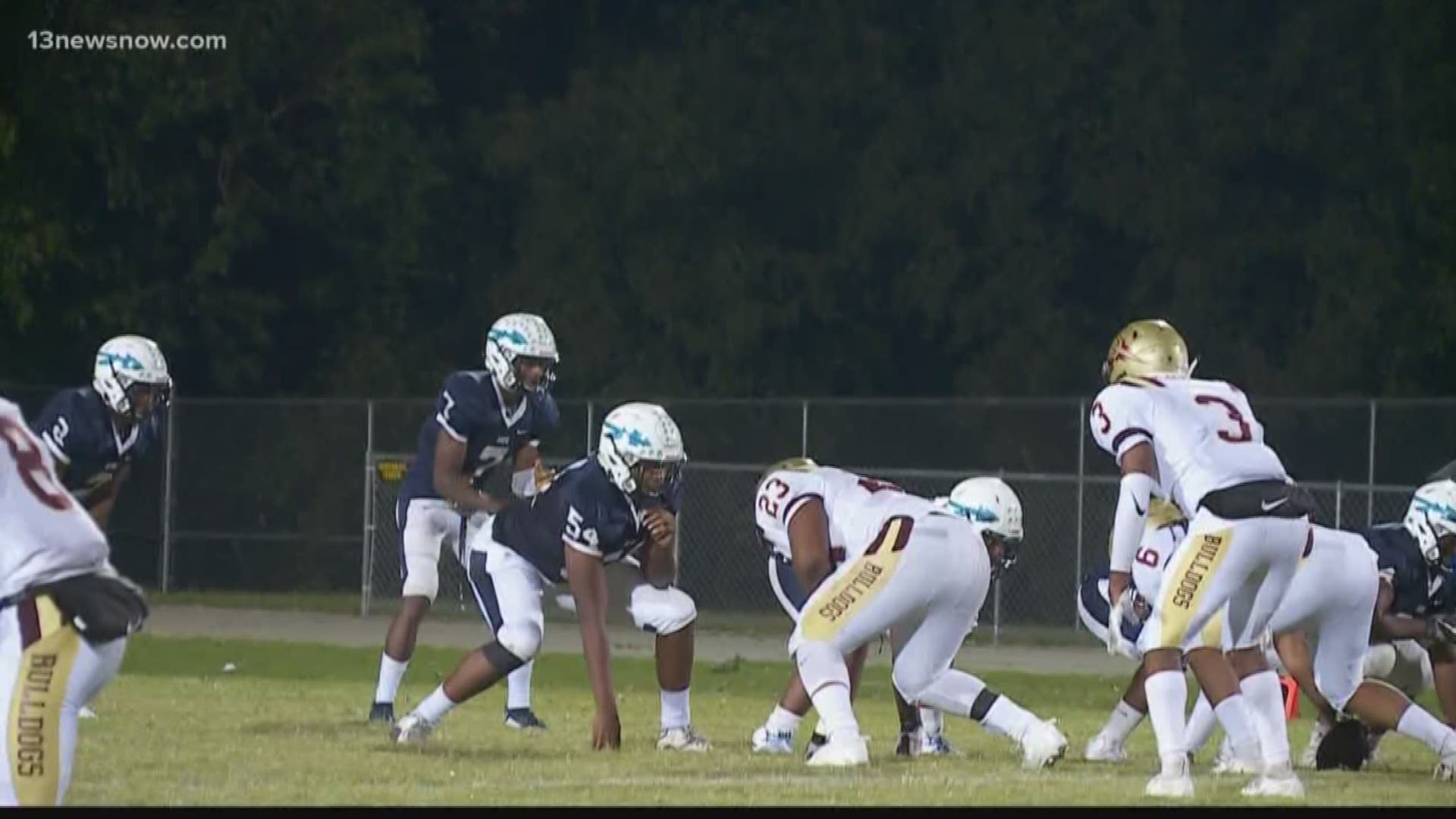 Despite several cancellations around the area, high school football still had some key matchups Friday night. It included Indian River rolling past King's Fork 41-13.