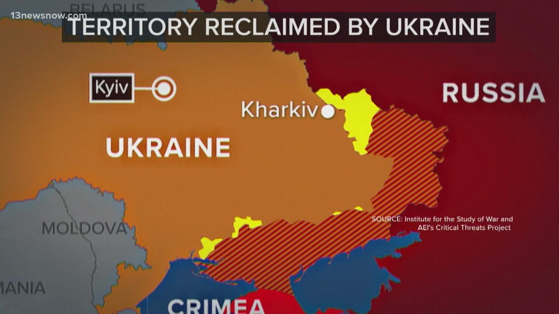 Ukraine Makes Big Gains In Counter-offensive Against Russia | 13newsnow.com