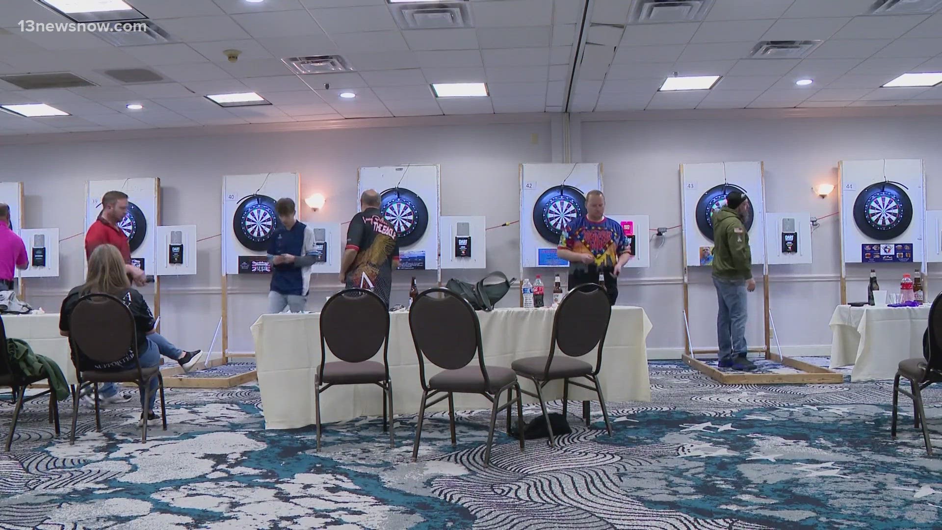 The Tidewater Area Dart Association held their 37th annual Virginia Dart Classic at the Wyndham Virginia Beach Oceanfront.