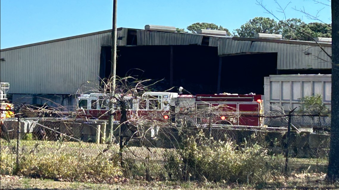 Fire at TFC Recycling plant in Newport News Va 13newsnow com