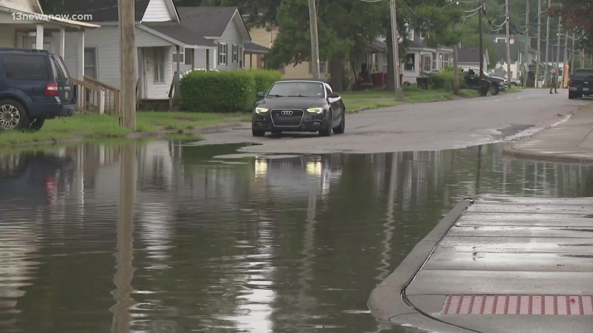 Emergency Management for Pasquotank and Camden counties said the weather Thursday was typical for the coastal town of Elizabeth City.