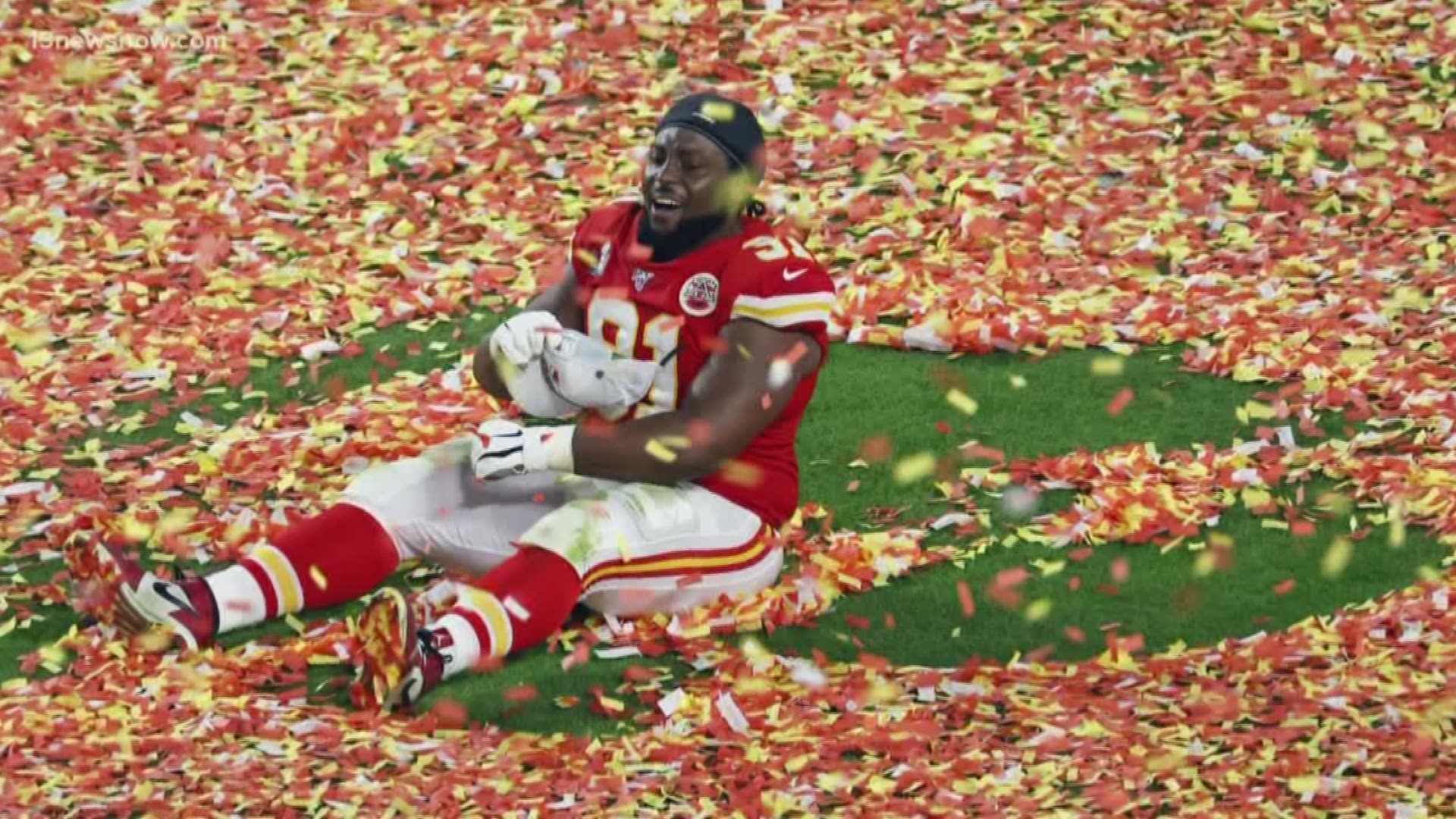 After Kansas City Chiefs' defensive tackle and Virginia Beach native Derrick Nnadi paid adoption fees for dogs at one shelter, his hometown wants to honor him.